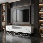 Legend 79"-Wide Modern White TV Stand by VIG Furniture - View 12