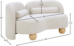 Daphne - Boucle Loveseat