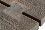 Murphy - Modern Grey Aged Oak & Black Metal Dining Table by VIG Furniture - View 5
