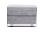 Arlene Modern Grey Elm Nightstand by VIG Furniture - View 1