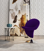 Manhattan Curl - Swivel Lounge Chair