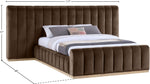 Amara - Velvet Upholstered Bed