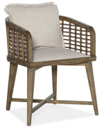 Sundance - Barrel Back Chair - Beige / Light Brown