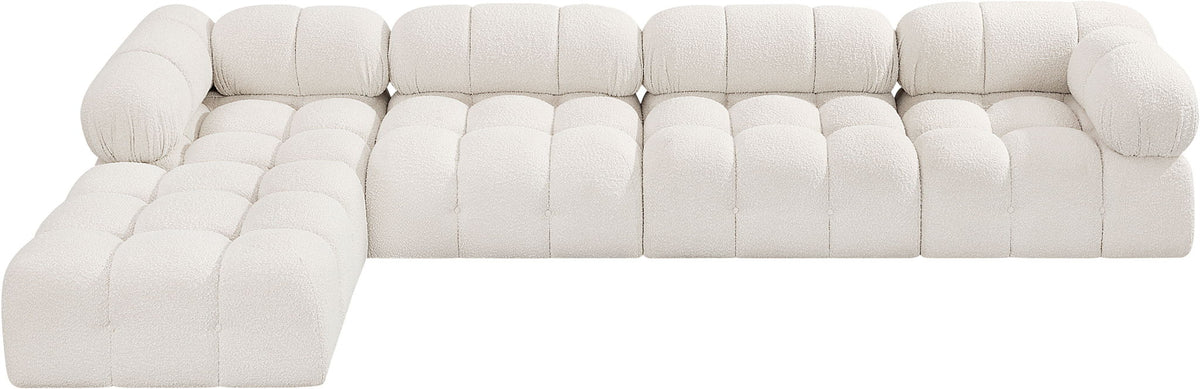 Ames - 5 Piece Fabric Modular Sectional