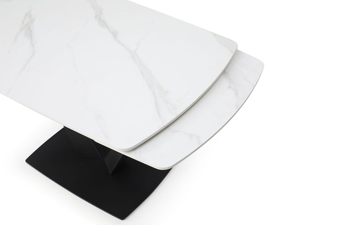 109 - Ceramic Dining Table With Extension