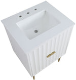 Modernist - Bathroom Vanity With Gold Legs
