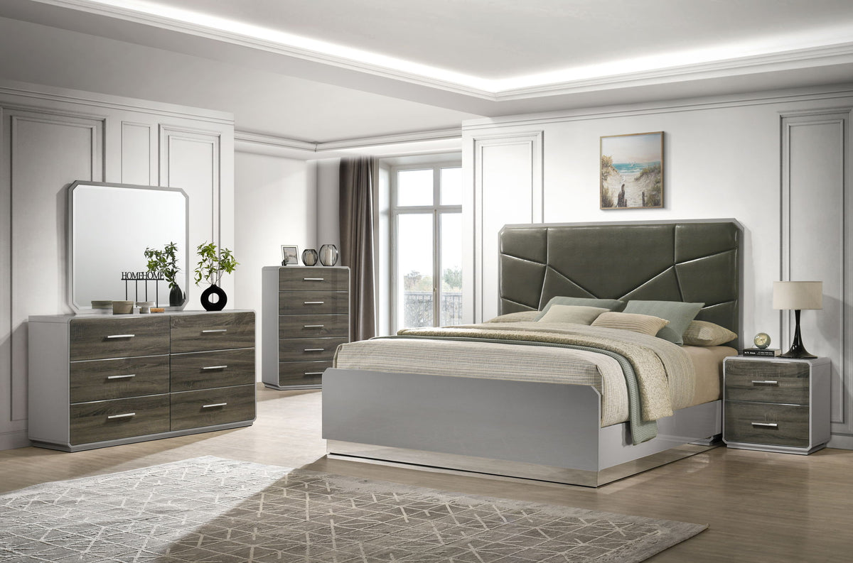 Naples - Dresser - Stone Gray