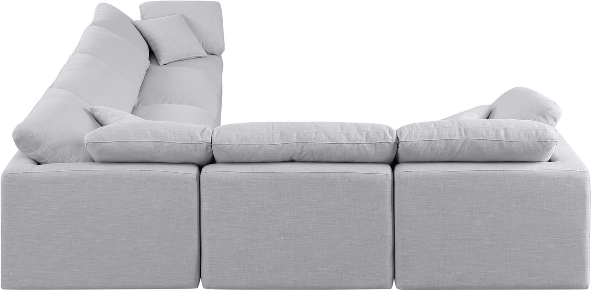 Indulge - Linen 6 Piece Modular Corner Sectional