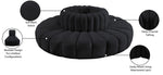 Arc - Velvet 8 Piece Round Modular Sofa