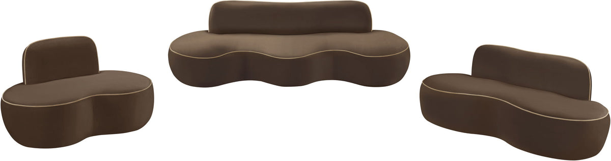 Swerve - Velvet 101" Upholstered Sofa