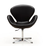 Manhattan Raspberry - Swivel Lounge Chair