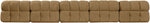 Orin - Fabric Velvet 5 Piece Modular Sofa