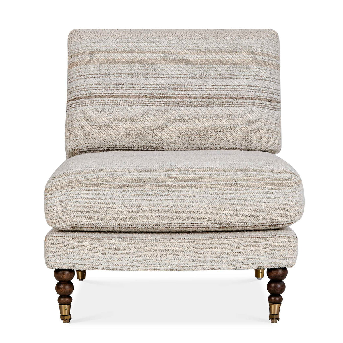 Chatsworth - Modern Slipper Chair - White