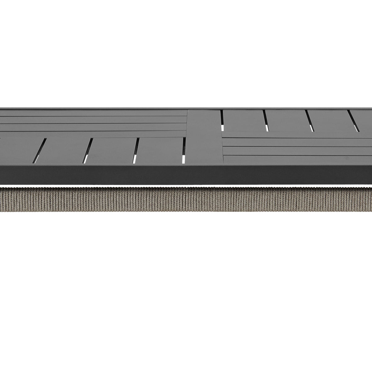 Zella - Rectangular Coffee Table - Charcoal / Light Gray