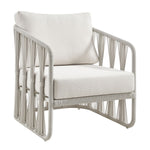 Breeze - Powder Coated Metal Outdoor Conversation Set With Cushions