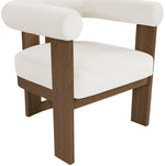 Arienzo - Performance Fabric Upholstered Accent Chair - Walnut Base