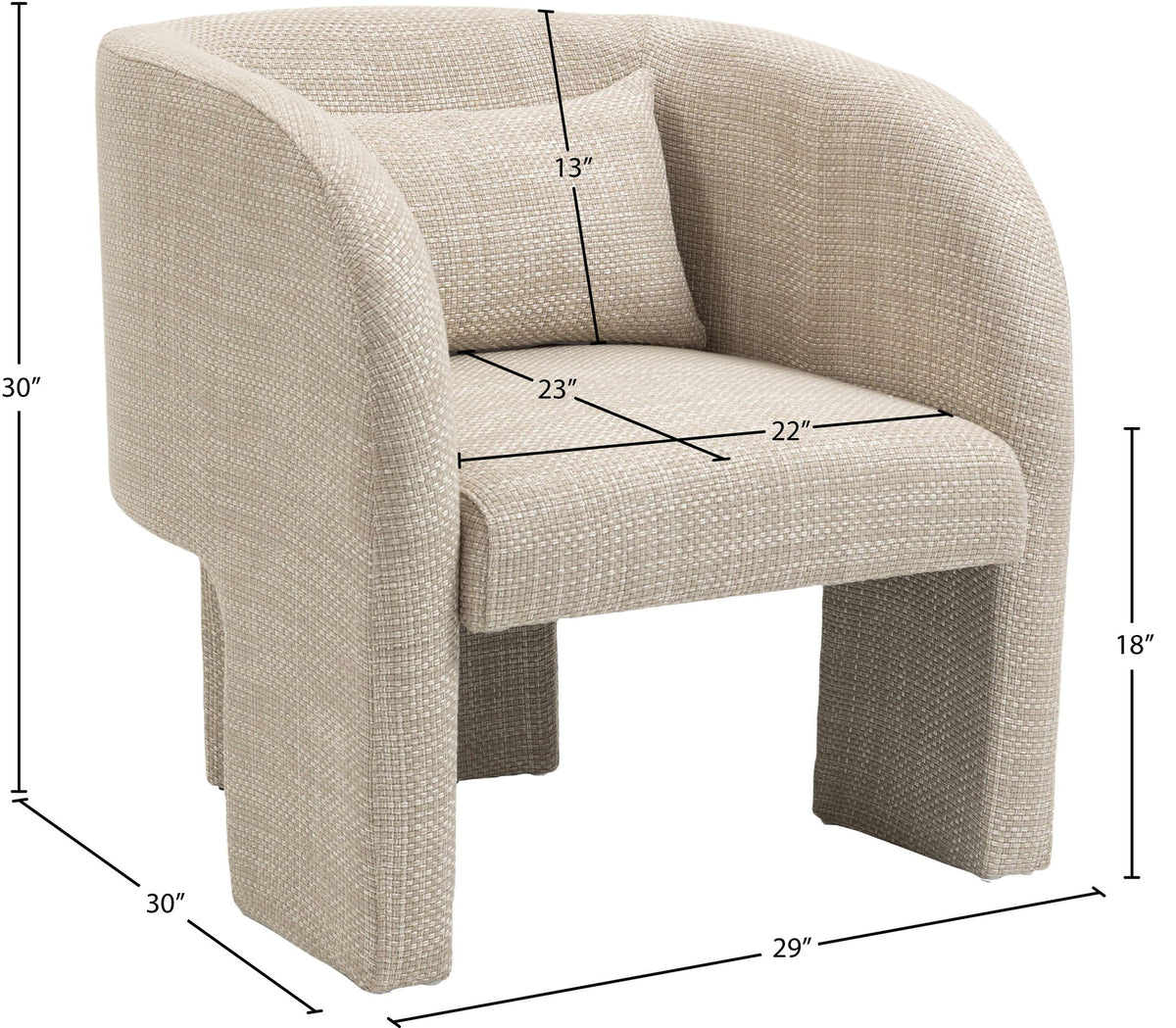 Sawyer - Weaved Accent Chair
