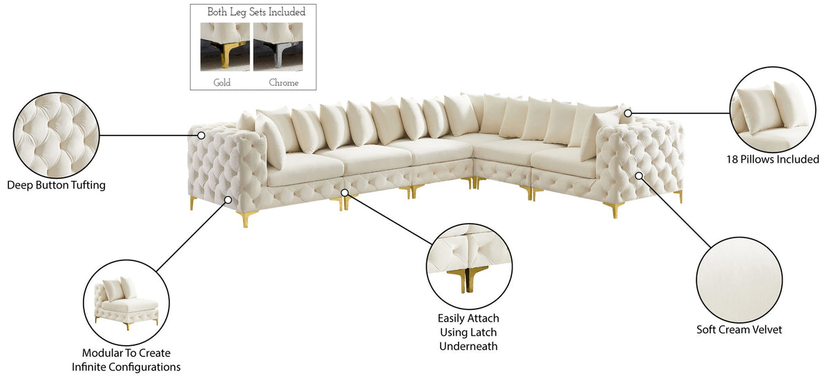 Tremblay - 6 Piece Modular Sectional