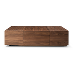 Leslie Modern Walnut Coffee Table by VIG Furniture - View 1