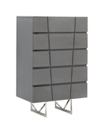 Chrysler Modern Grey Chest by VIG Furniture - View 2