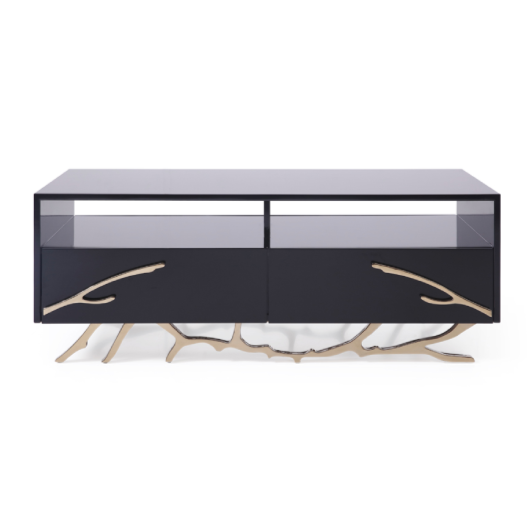 Legend Modern Black & Gold Coffee Table by VIG Furniture - View 1