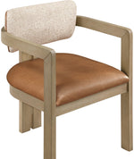 Ravina - Upholstered Dining Chair With Stained Natural Base (Set of 2)