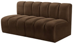 Arc - Velvet 2 Seats Modular Sofa