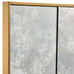 Rally - Oversized Antiqued Mirror - Brass / Gold