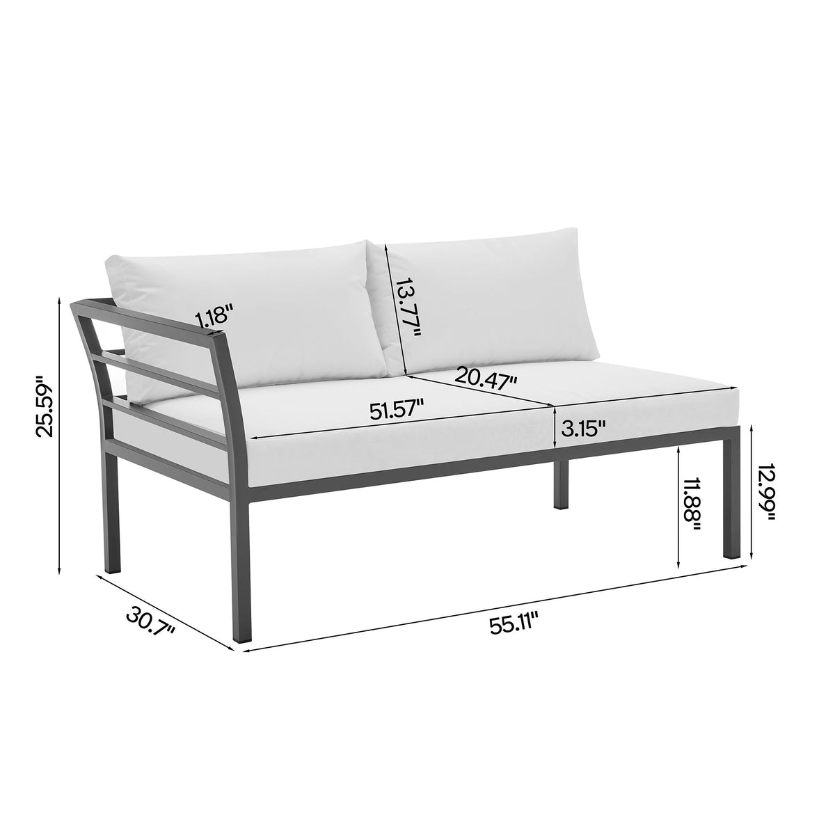 Manhattan Sunnyside - Conversation Set