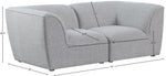 Miramar - 2 Seat Modular Sofa