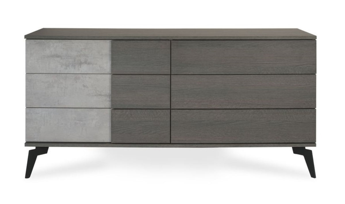 Palermo Italian Modern Faux Concrete & Grey Dresser by VIG Furniture - View 1