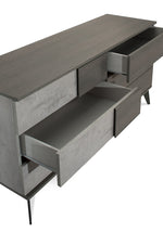 Palermo Italian Modern Faux Concrete & Grey Dresser by VIG Furniture - View 3