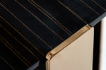 Leroy Modern Ebony & Rosegold Console Table by VIG Furniture - View 4