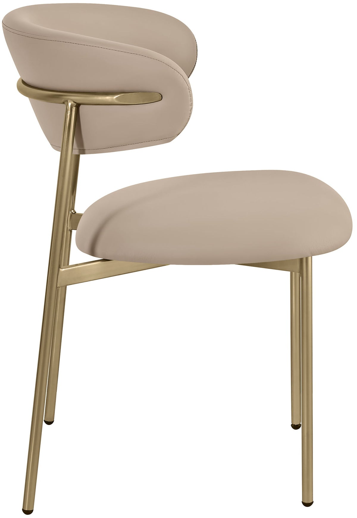 Lupita - Dining Chair With Brushed Gold Legs (Set of 2)