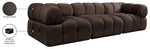 Orin - Velvet Performance Fabric Upholstered 3 Piece Modular Sofa