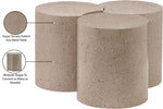 Dimple - 3 Piece Modular Coffee Table - Terazzo Finish