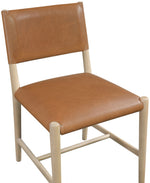 Andie - Vegan Leather Upholstered Dining Chair (Set of 2) - Natural Base