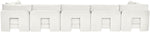 Hammond - Velvet Performance Fabric Upholstered 7 Piece U-Shaped Armless Sectional