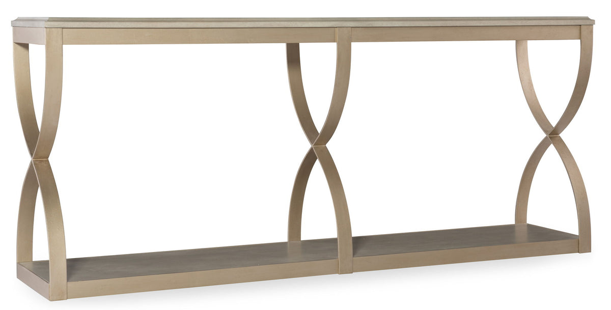 Elixir - Console Table - Silver