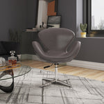 Manhattan Raspberry - Swivel Lounge Chair