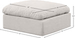 Indulge - Linen Ottoman