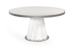 Cabaret Modern White Round Dining Table by VIG Furniture - View 6