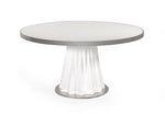 Cabaret Modern White Round Dining Table by VIG Furniture - View 5