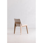 Deco - Oak Dining Chair (Set of 2) - Cream White