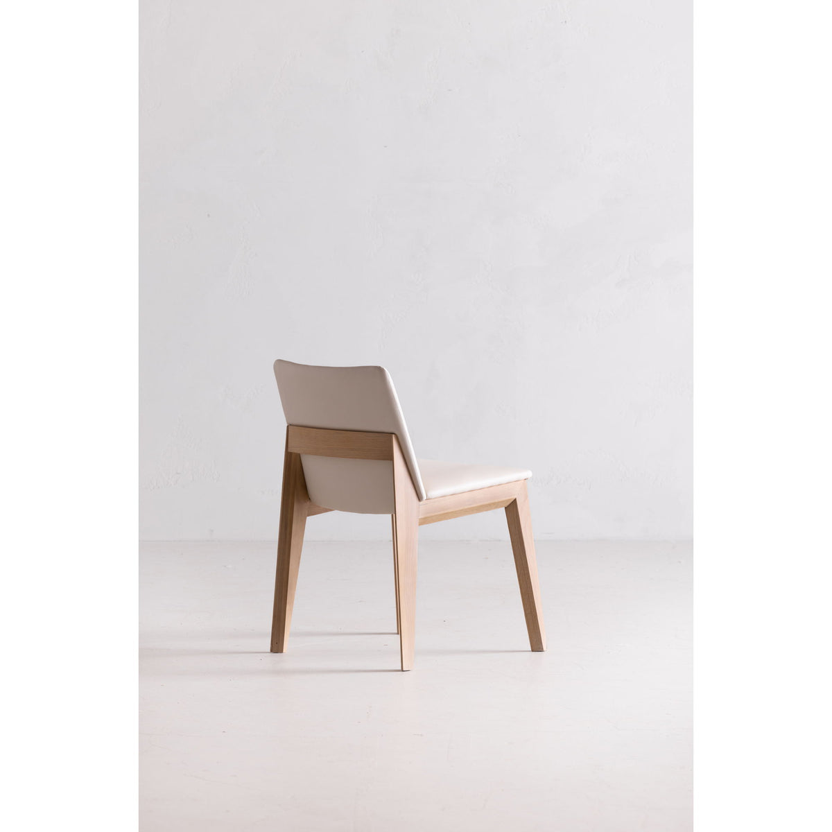 Deco - Oak Dining Chair (Set of 2) - Cream White
