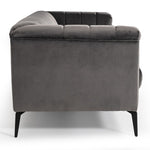 Jeremy Modern Grey Velvet Sofa by VIG Furniture - View 5