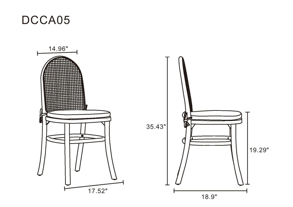 Manhattan Paragon - Dining Chair With Cushion