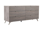 Bronx Italian Modern Faux Concrete & Grey Dresser by VIG Furniture - View 3