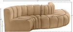 Arc - Velvet 5 Piece Modular Sofa