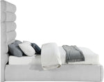 Adam - Linen Fabric Bed With 70.5" Headboard